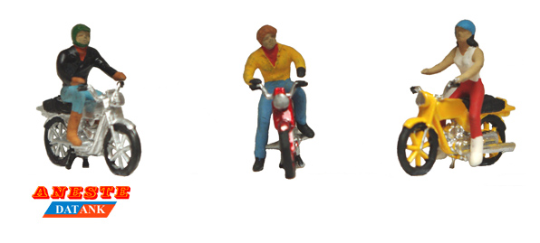 PERSONAS EN MOTOCICLETA