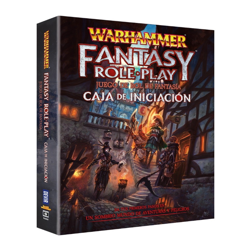 WARHAMMER FANTASY ROLE PLAY CAJA DE INICIO