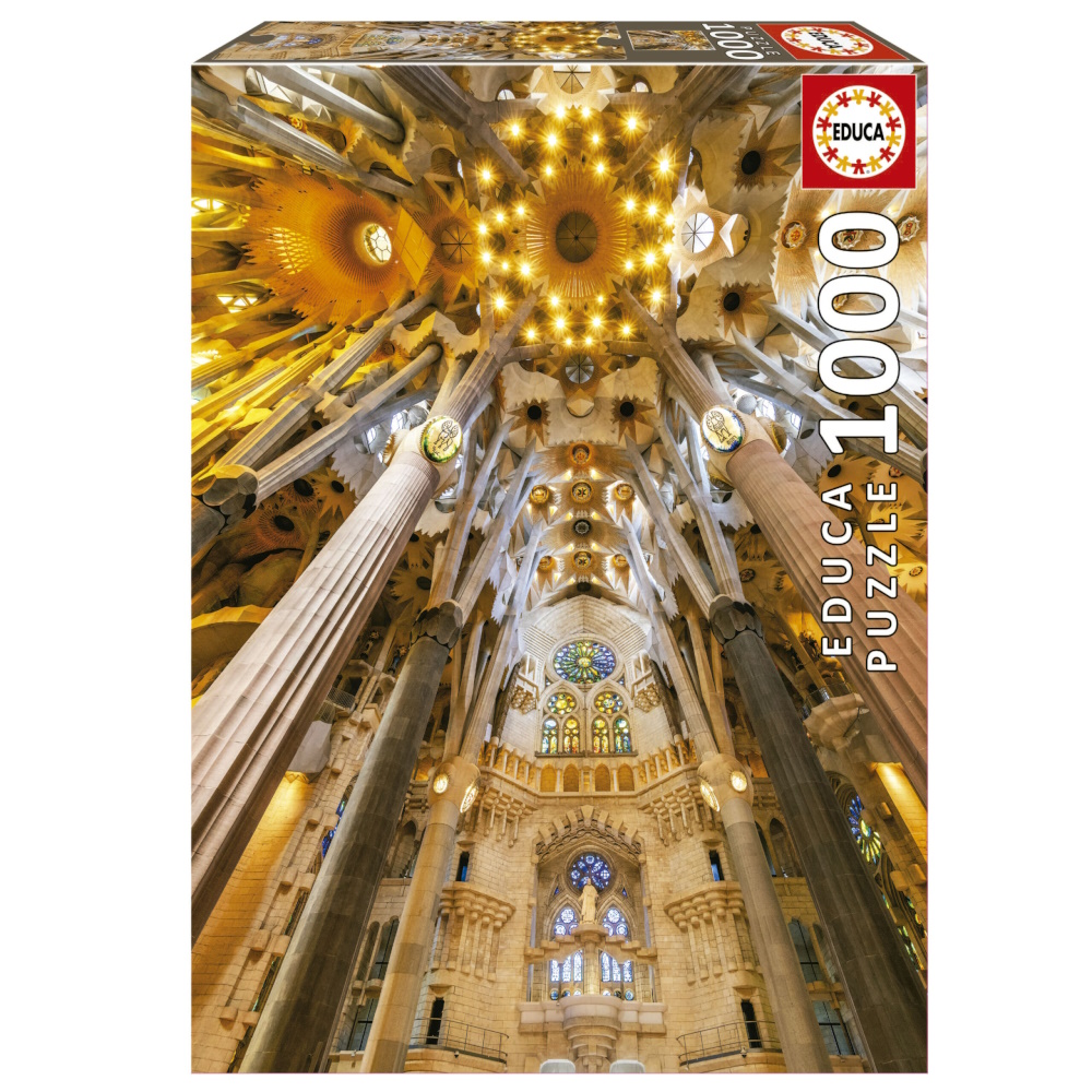 1000 INTERIOR DE LA SAGRADA FAMILIA