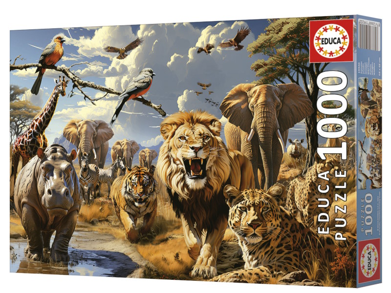 1000 ANIMALES SALVAJES
