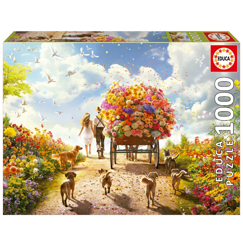 1000 CARRO DE FLORES