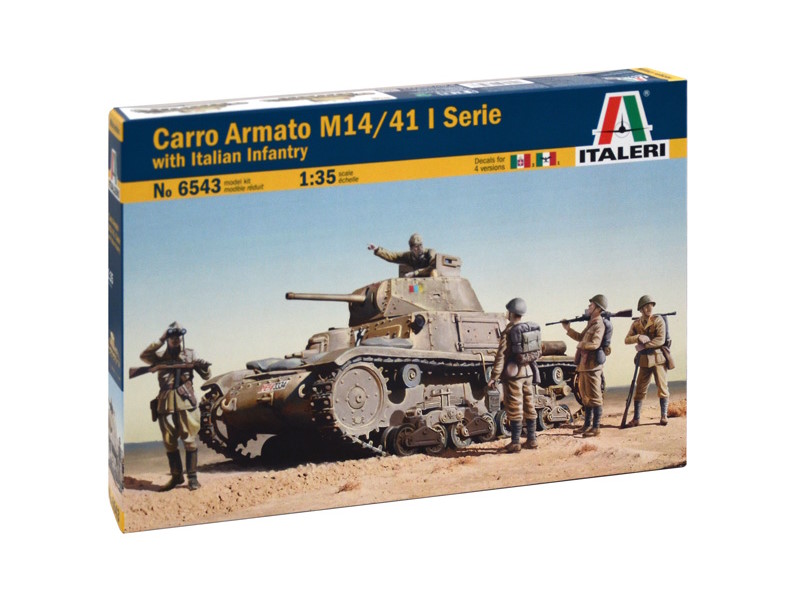 1:35 CARRO ARMATO M14/41 I SERIE