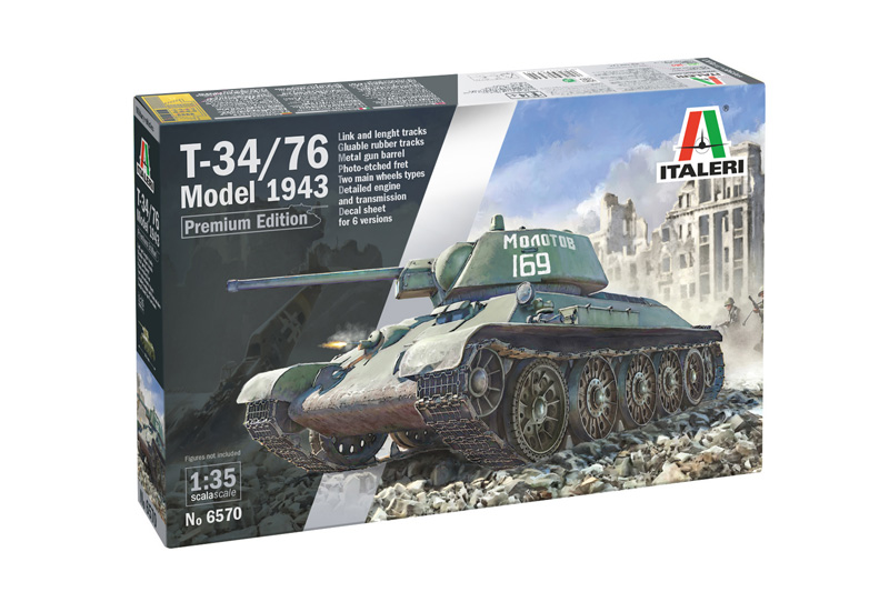 1:35 T-34/76 MODEL 1943 PREMIUM EDITION