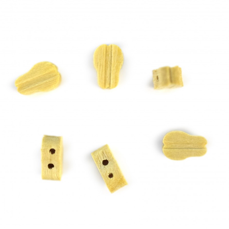 MOTON VIOLIN 2 ORIFICIOS 7 mm (6 uds)