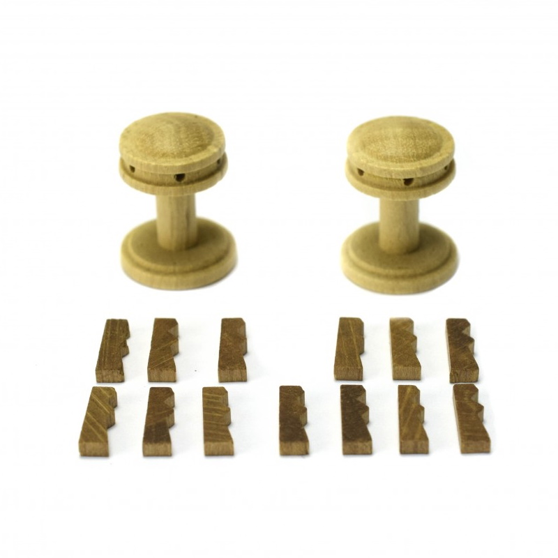 CABRESTANTE VERTICAL + GUARDAINFANTES dia. 20 mm (2 uds)