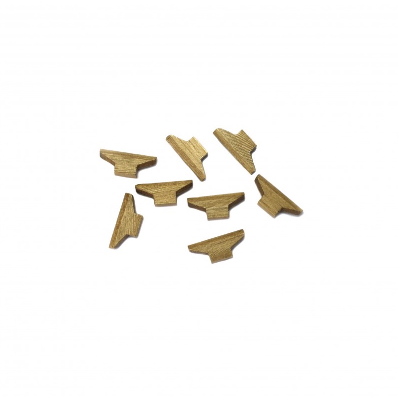 CORNAMUSA 6×12 mm NOGAL (8 uds)