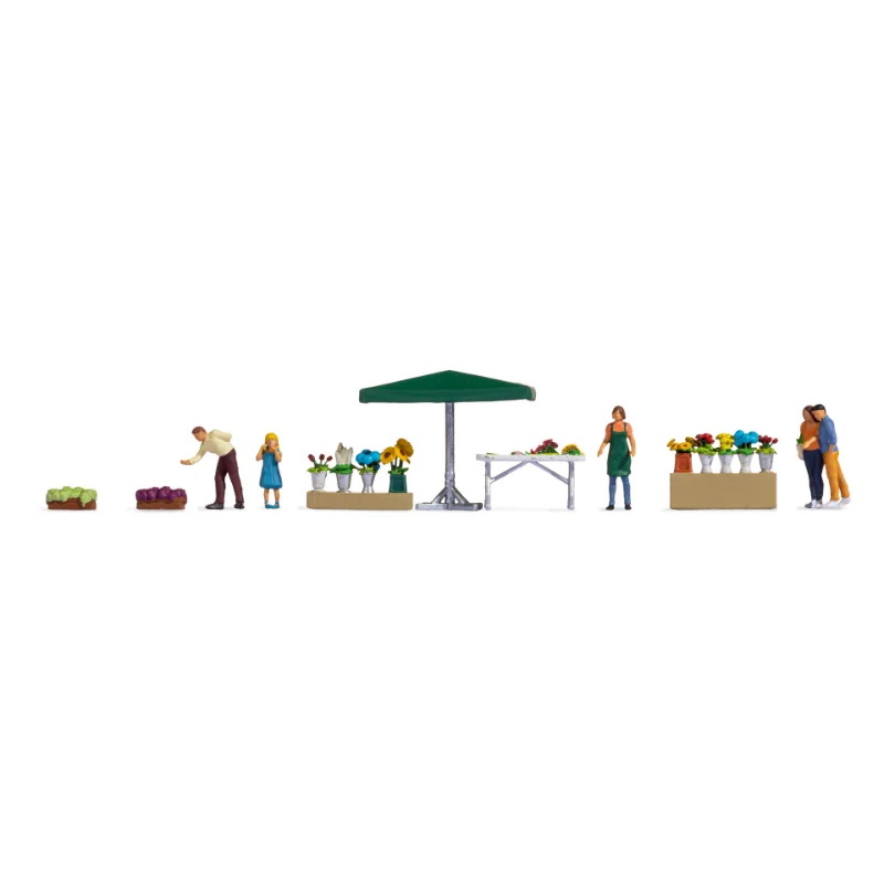 MERCADILLO – PUESTO DE FLORES