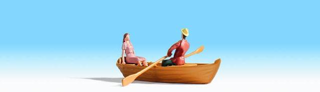 BOTE DE REMOS (2 FIGURAS)