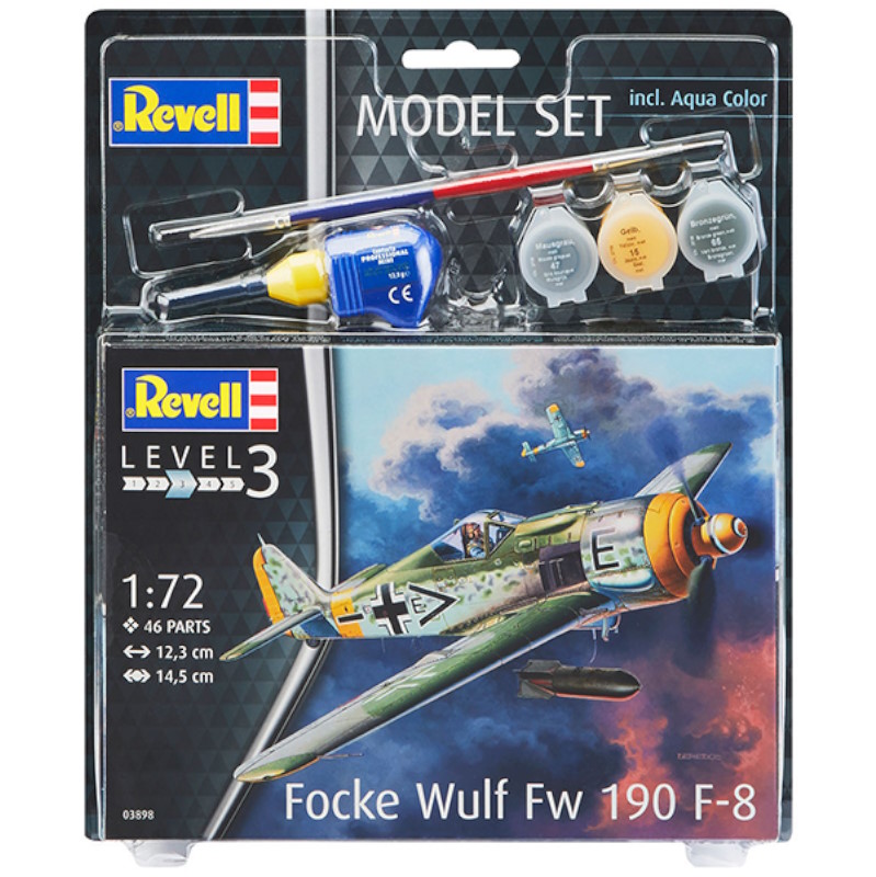 1:72 MODEL SET FOCKE WULF FW 190 F-8