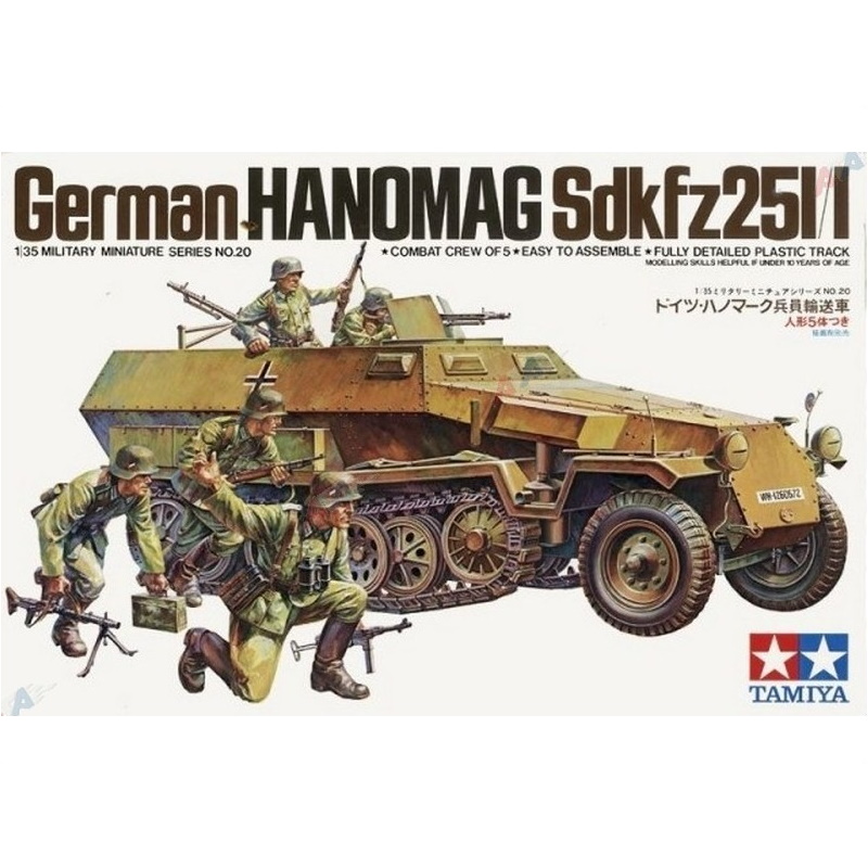 1:35 GERMAN HANOMAG SDKFZ 25 I/I
