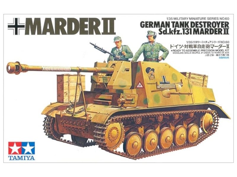 1:35 GERMAN TANK DESTROYER SD.KFZ.131 MARDER II