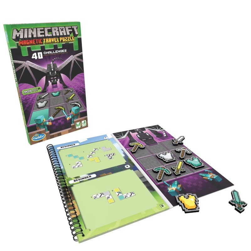 MINECRAFT MAGNETIC TRAVEL PUZZLE