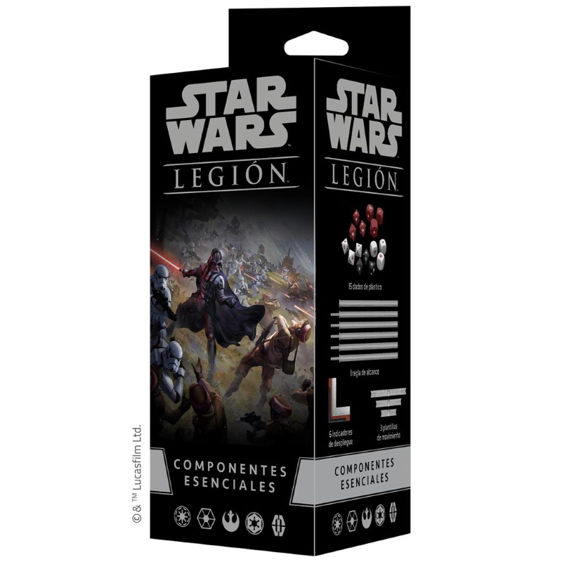 SW LEGION: COMPONENTES ESENCIALES