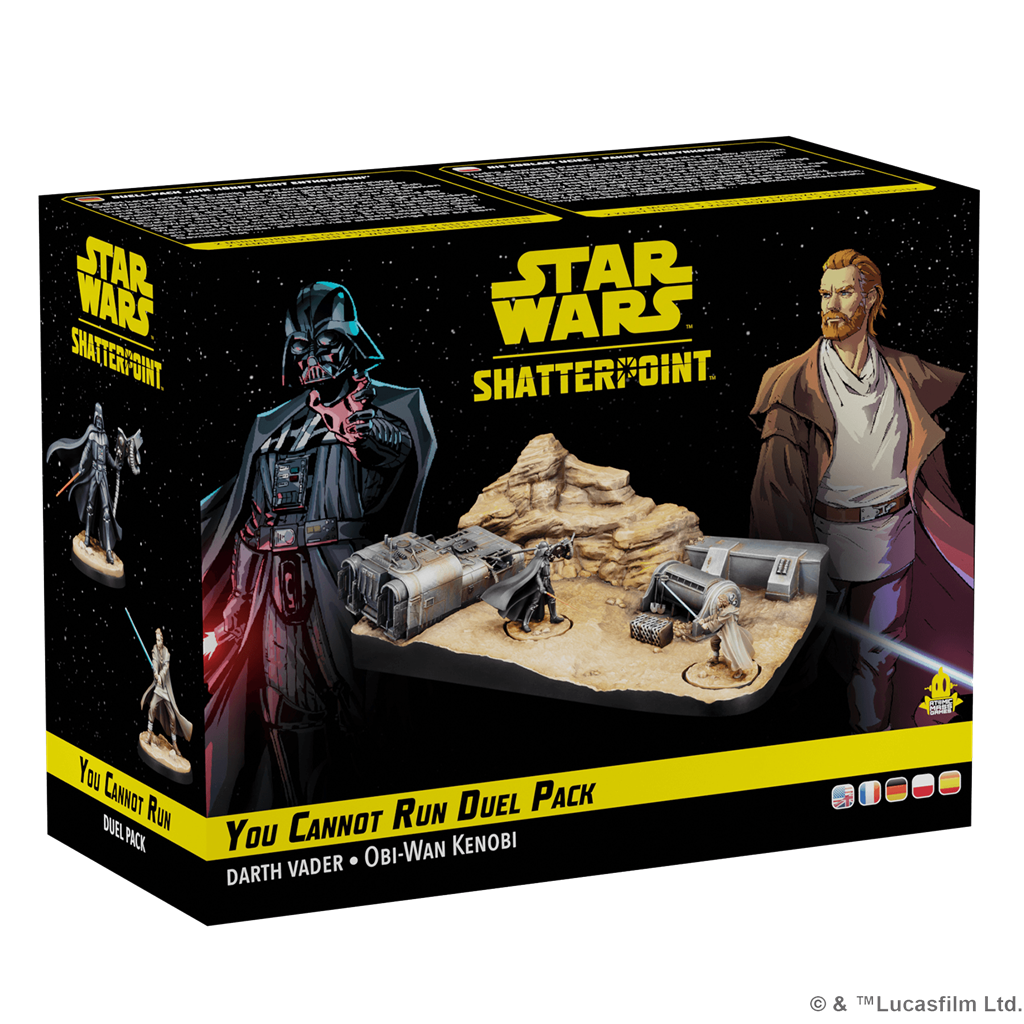 SW SHATTERPOINT: YOU CANNOT RUN DUEL PACK – DARTH VADER – OBI-WAN KENOBI