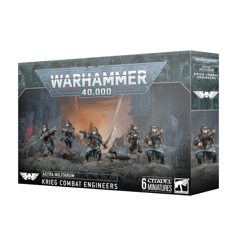W40K ASTRA MILITARUM: INGENIEROS DE COMBATE DE KRIEG