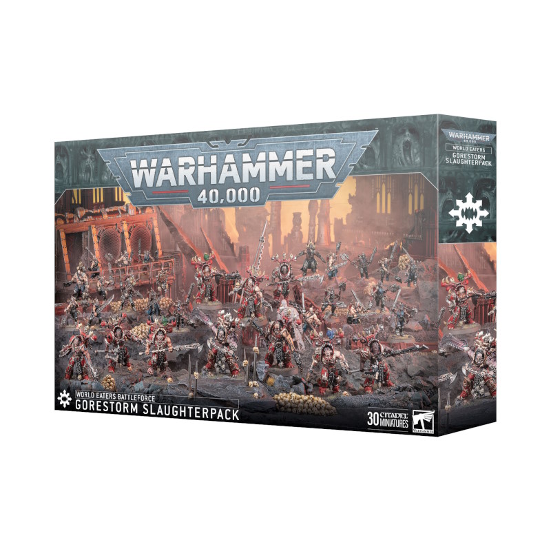 W40K WORLD EATERS:  FUERZA/BATALLA MATAMANADA TORMENTASANGRE