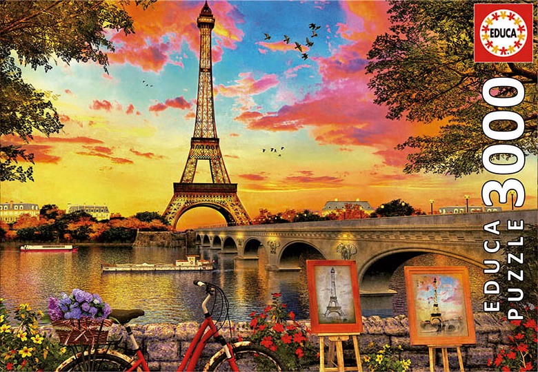 PUESTA DE SOL EN PARÍS