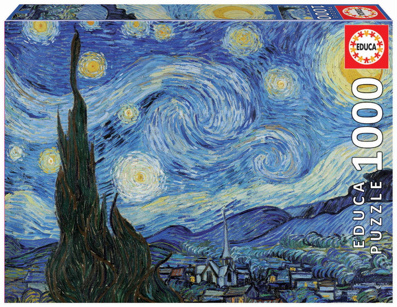 1000 LA NOCHE ESTRELLADA , VAN GOGH
