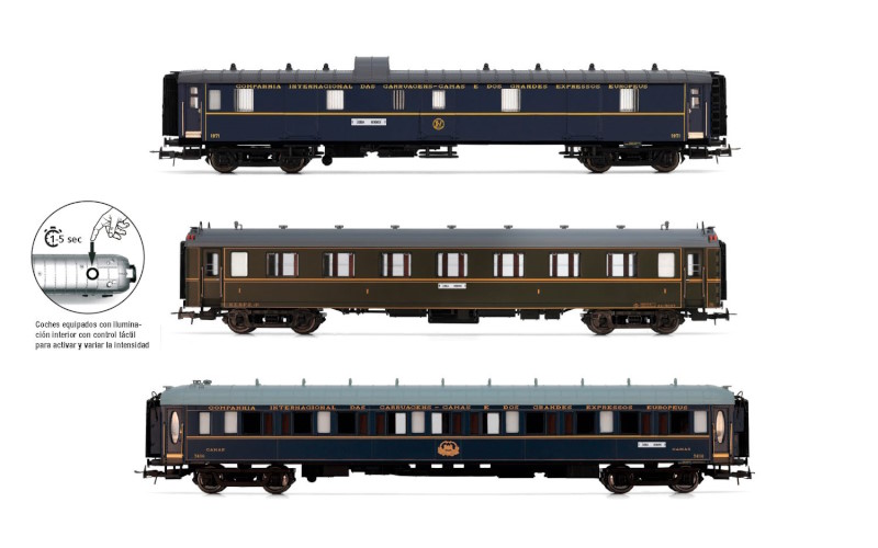 CIWL SET 3  COCHES «»SUD-EXPRESO»» SET 1/2