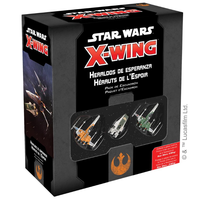SW X-WING: HERALDOS DE LA ESPERANZA