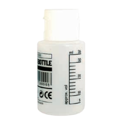ENVASE DE MEZCLAS GRADUADO 35 ML.