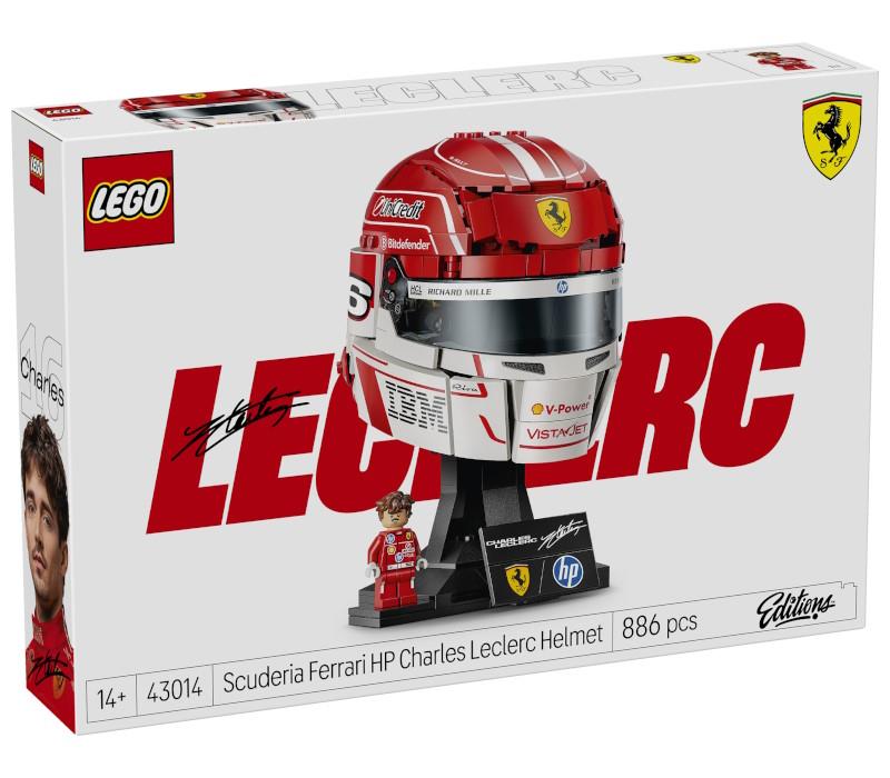 SCUDERIA FERRARI HP: CASCO DE CHARLES LECLERC