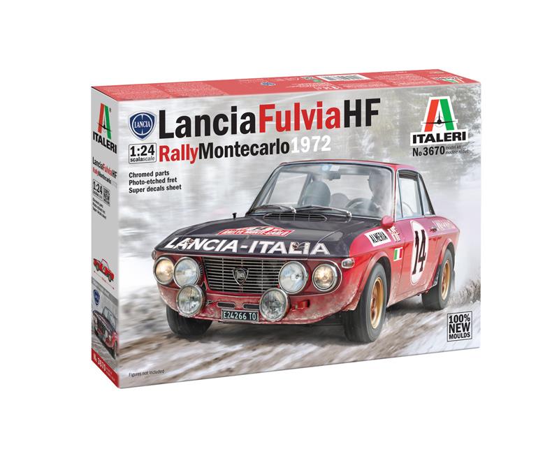 1:24 LANCIA FULVIA HF RALLY MOTECARLO 1972