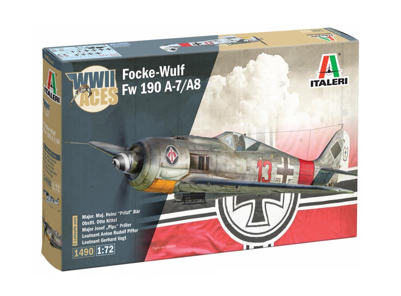 1:72 FOCKE-WULF FW190 A-7/A8 – WWII ACES
