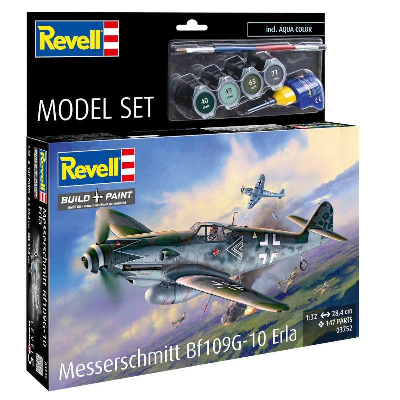 1:32 MODEL SET MESSERCHNITT BF109G-10 ERLA