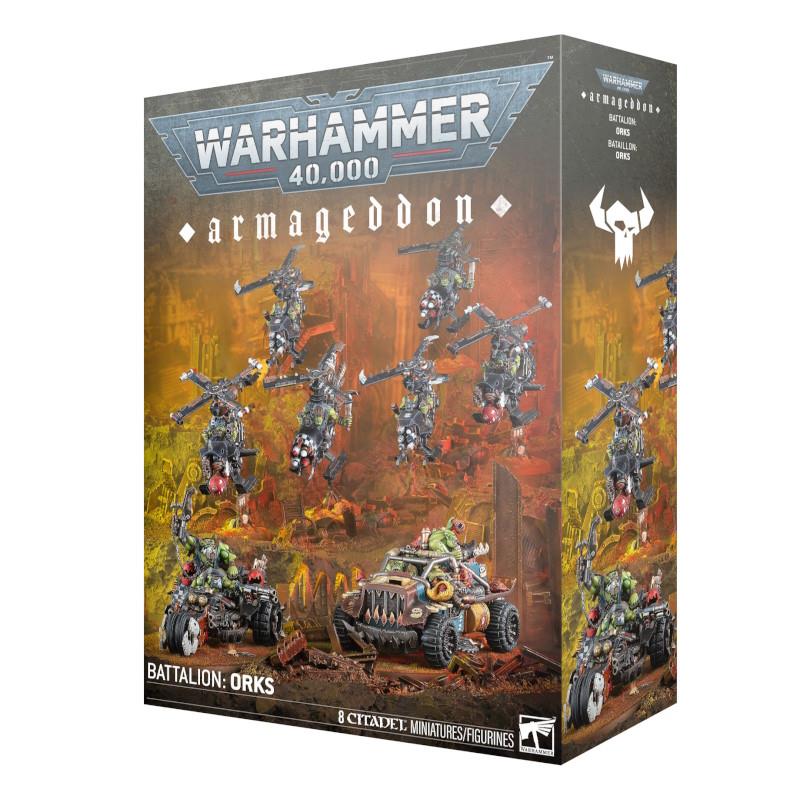 W40K ORKS: ARMAGEDDON BATALLON