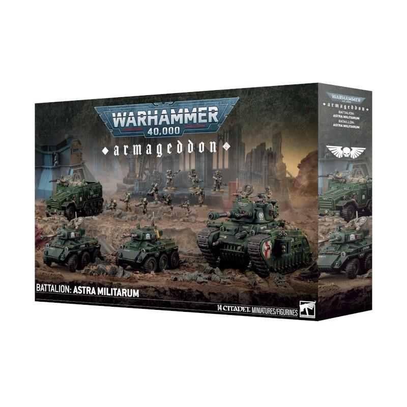 W40K ASTRA MILITARUM: ARMAGEDDON BATTALION