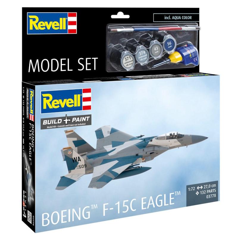 1:72 MODEL SET BOEING F-15C EAGLE