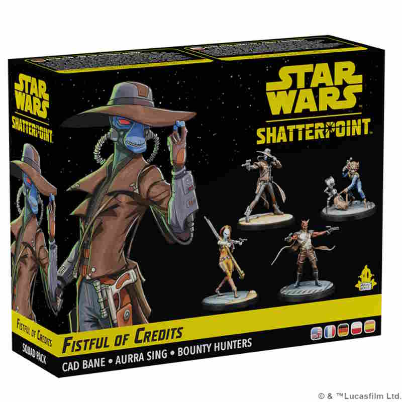 SW SHATTERPOINT: FISTFUL OF CREDITS CAD BANE SQUAD PACK
