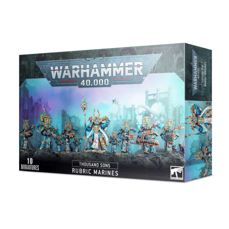 W40K THOUSAND SONS: RUBRIC MARINES