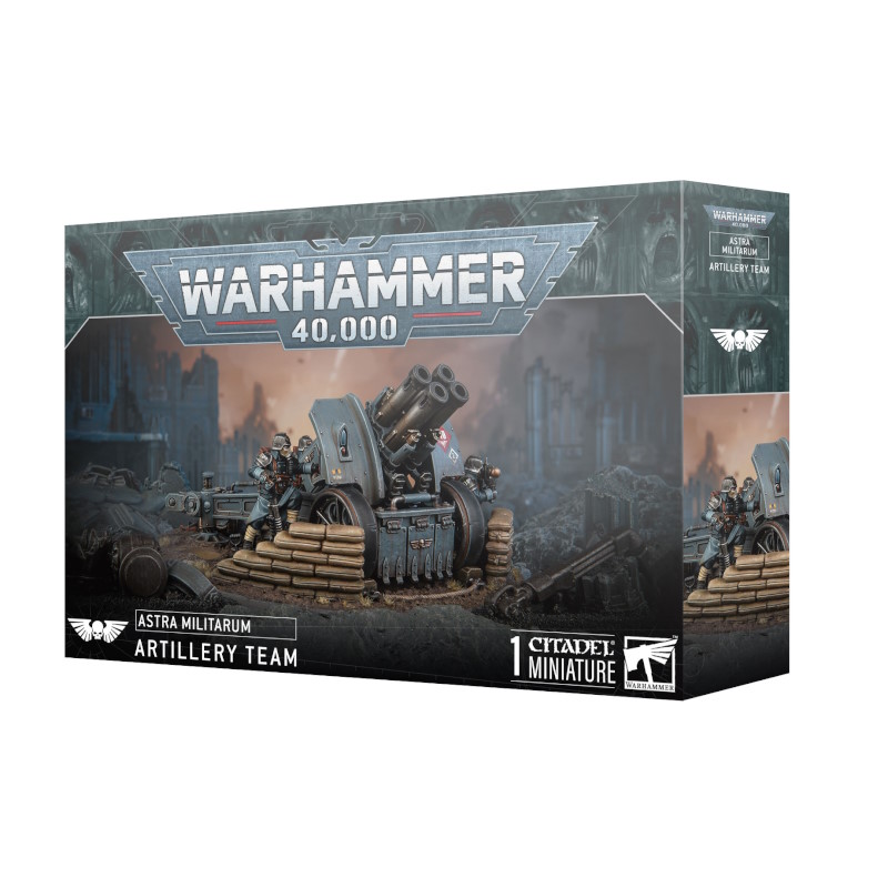 W40K ASTRA MILITARUM: DOTACION DE ARTILLERIA DE CAMPAÑA