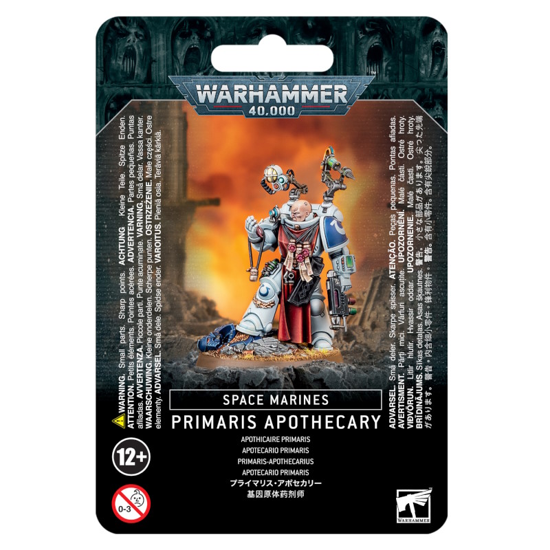 W40K SPACE MARINES: PRIMARIS APOTHECARY