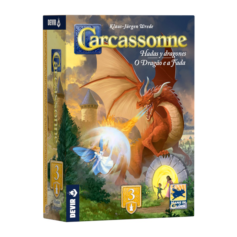 CARCASSONNE HADAS Y DRAGONES – EXPANSIÓN 3
