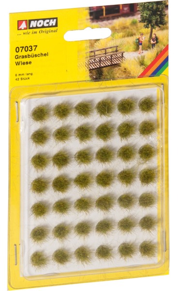 MANOJOS DE HIERBA PRADERA 6mm (42 PIEZAS)
