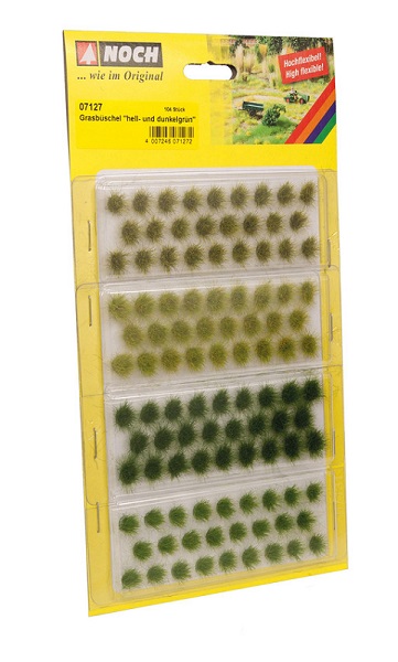 MANOJOS DE HIERBA VERDE CLARO Y OSCURO