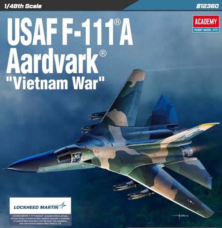 1:48 USAF F-111A AARDVARK «»VIETNEM WAR