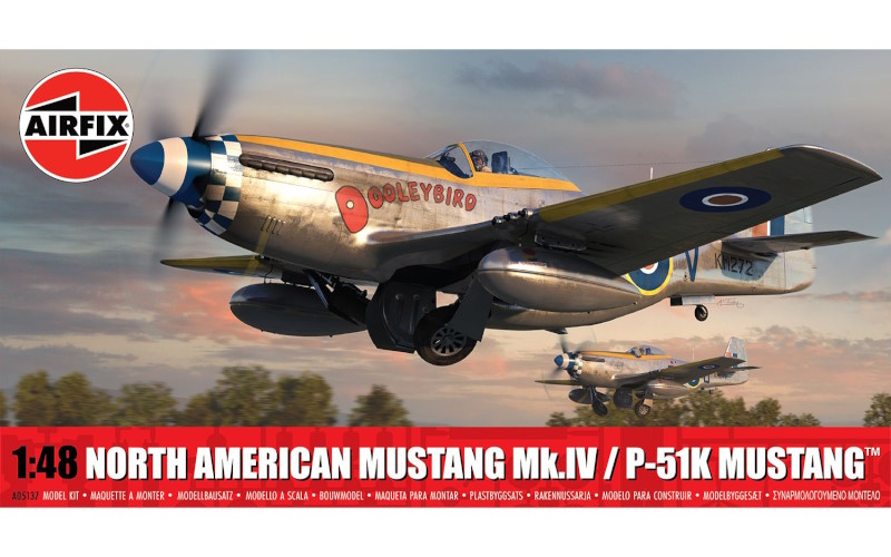 1:48 NORTH AMERICAN MUSTANG MK.IV / P-51K MUSTANG