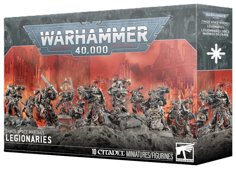 W40K CHAOS SPACE MARINES: LEGIONARIOS