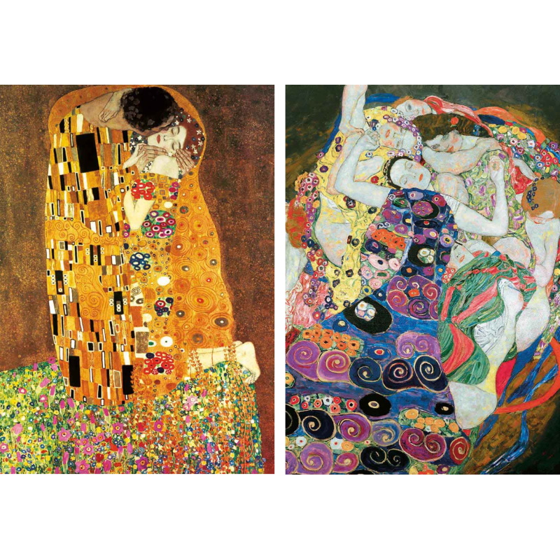2×1000 EL BESO + LA VIRGEN, GUSTAV KLIMT