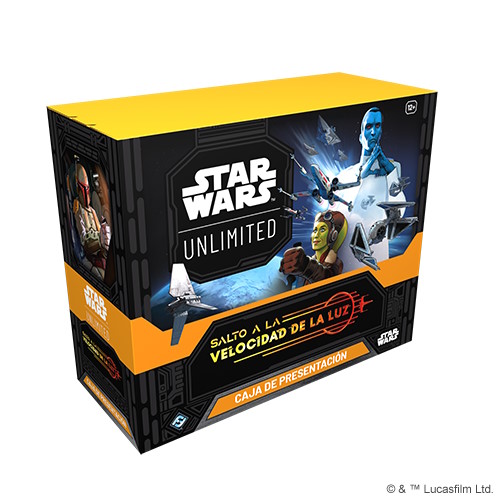 SW UNLIMITED: SALTO A LA VELOCIDAD DE LA LUZ – CAJA DE PRESENTACIÓN