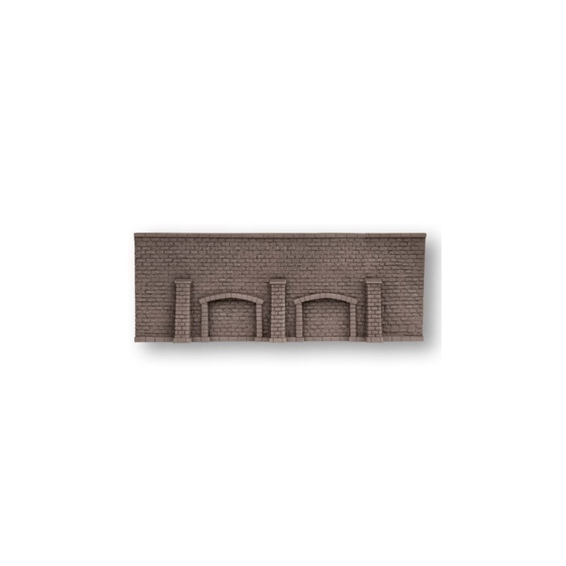 MURALLA CON ARCADA 33  X 12,5 CM.