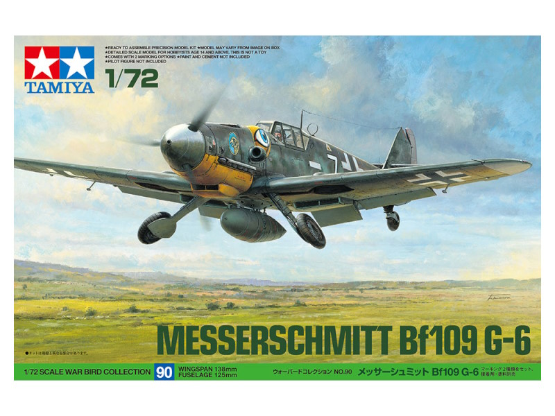 1:72 MESSERSCHMITT BF-109 G-6