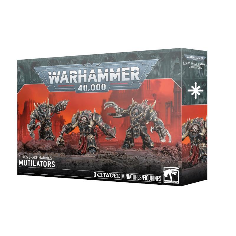 W40K CHAOS SPACE MARINES: MUTILADORES
