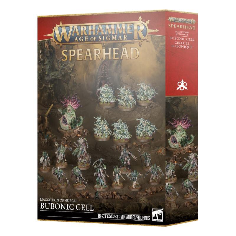 AOS MAGGOTKIN OF NURGLE: SPEARHEAD: CÉLULA BUBÓNICA