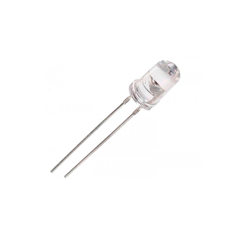 DIODO 3 MM. LUZ SUPER BLANCA REDONDO