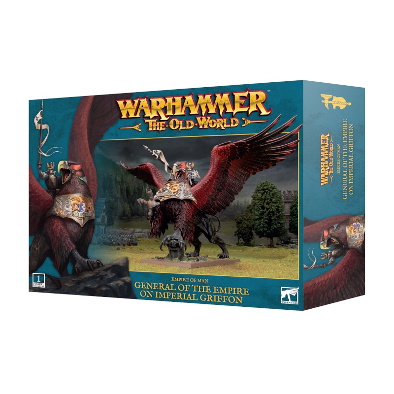 TOW EMPIRE OF MAN: GENERAL OF THE EMPIRE ON IMPERIAL GRIFFON